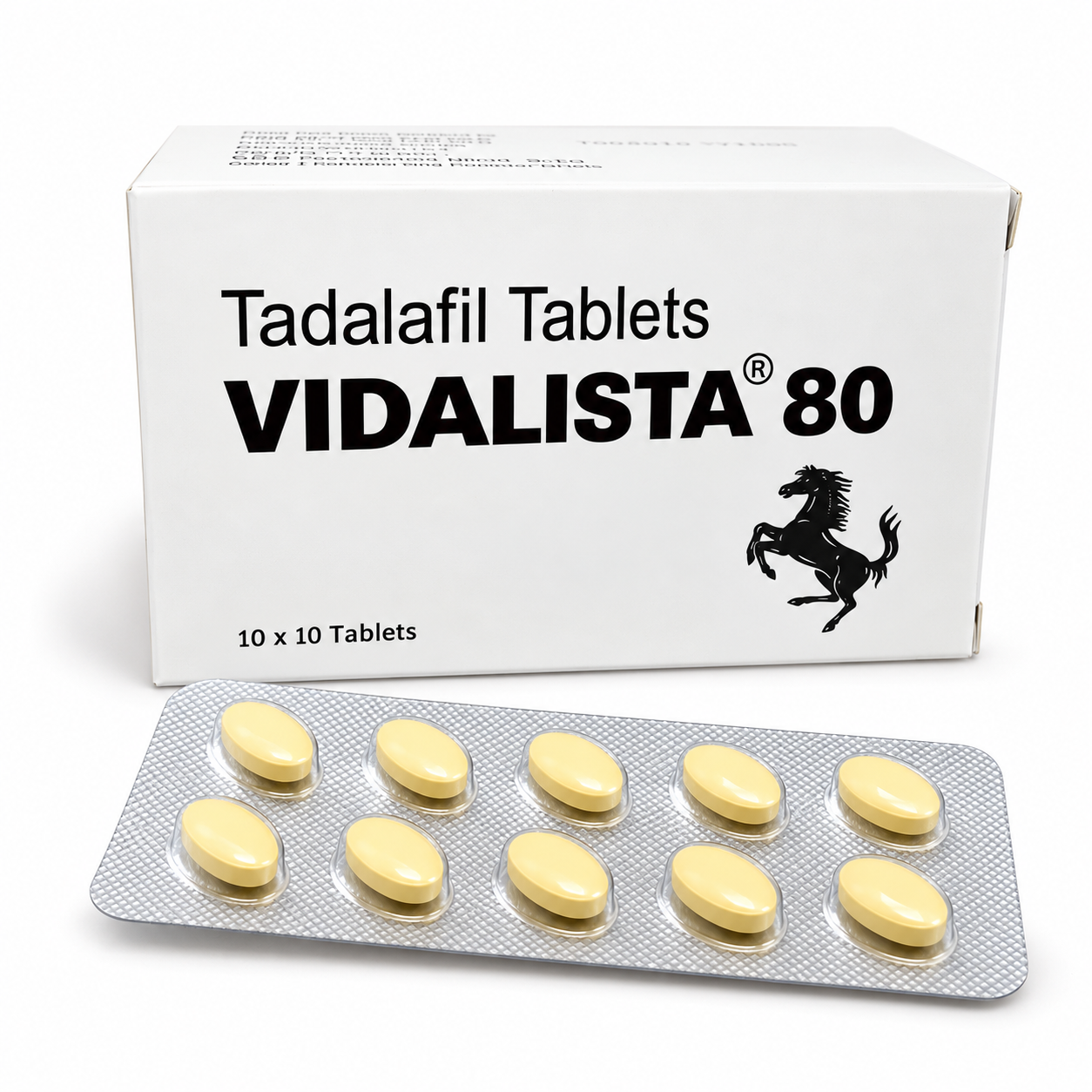 Vidalista 80 Tablets Product Shot Vidalista 80 Mg (Cialis) - Image 1